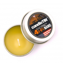 Vela "candleTIN Nano 3-Pack", tealight, 1 mecha, cera de abejas, Exotac