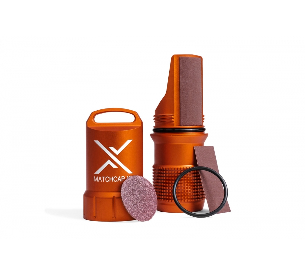 Behälter "MATCHCAP XL", für Streichhölzer, Blaze Orange, Exotac