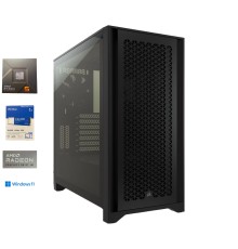 Gaming PC / AMD Ryzen 5 7600X / SSD NVMe 1000GB / DDR5 32GB / schwarz