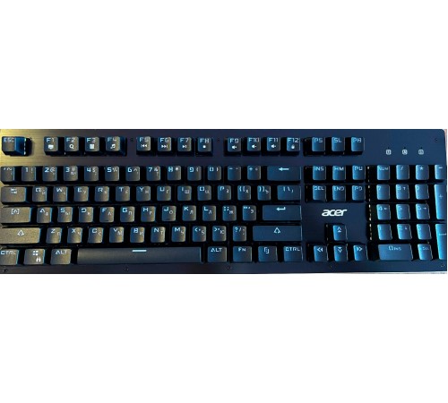 Russische Tastatur Acer OKW127 (Mechanische, 104), RU Layout