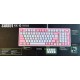 Russische Tastatur TFN Saibot KX-10-97, RU Layout, rosa