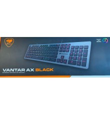 Tastatur Cougar VANTAR AX Black, Scherenschalter, Russisch