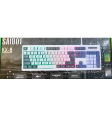 Russische Tastatur TFN Saibot KX-8 White, RU Layout