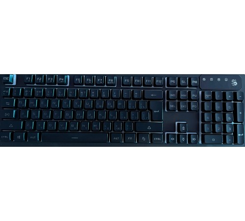 Russische Tastatur A4Tech Bloody B140N, RU Layout, schwarz