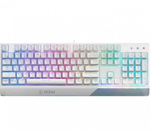 Russische Tastatur MSI Vigor GK30 White, RU Layout