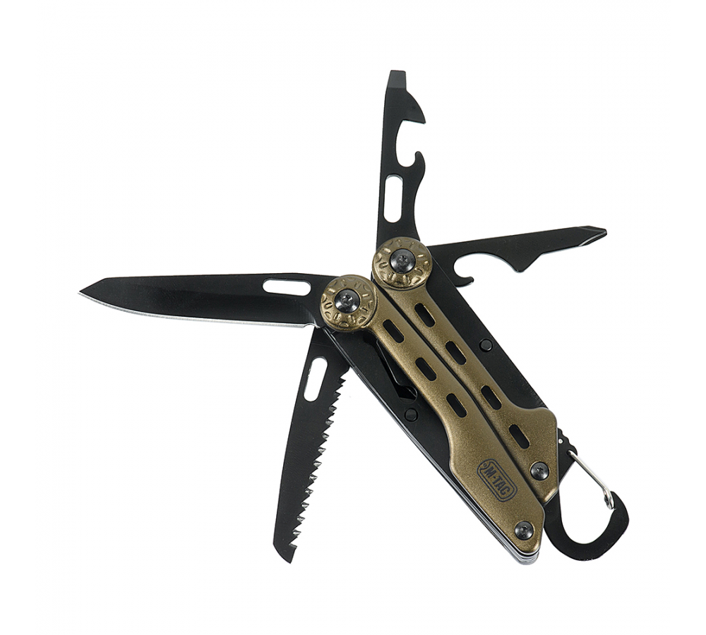 Multitool "Typ 5", mit Tasche, Edelstahl 402, M-Tac