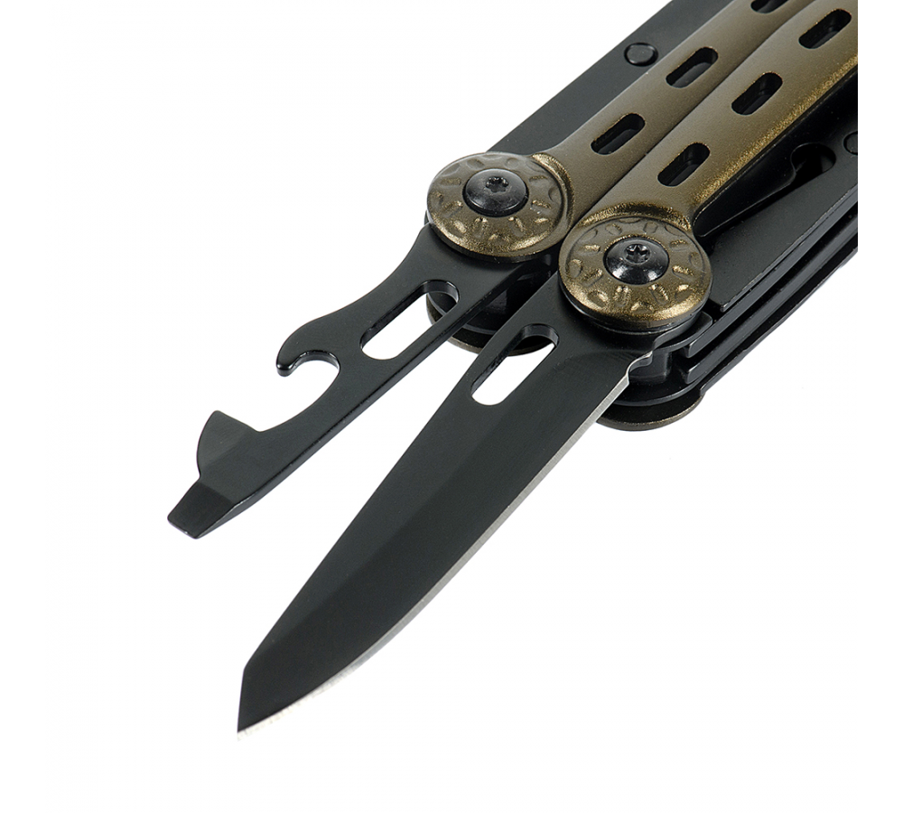 Multitool "Typ 5", mit Tasche, Edelstahl 402, M-Tac