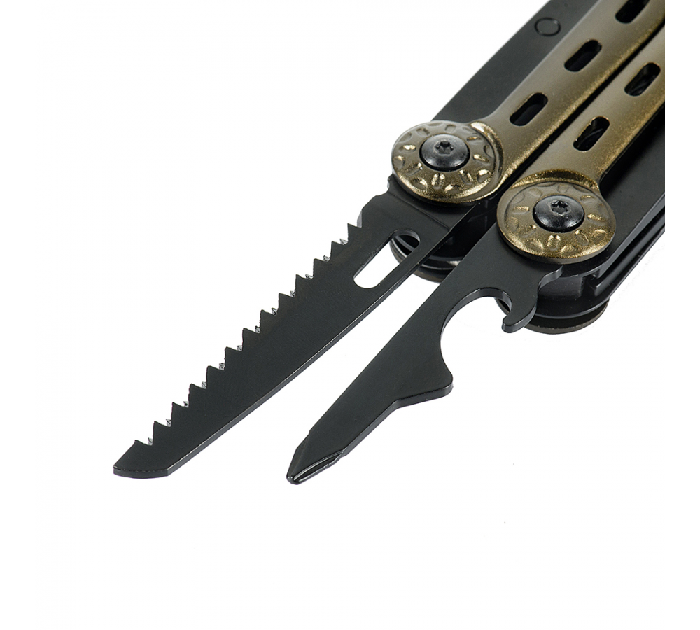 Multitool "Typ 5", mit Tasche, Edelstahl 402, M-Tac