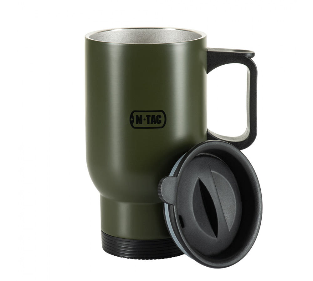 Thermobecher "Thermobecher 450 ml", Edelstahl, Olive, M-Tac