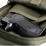 M-Tac Shoulder Bag with Velcro Holster, olive