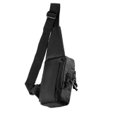 M-Tac Shoulder Bag with Holster, Velcro closure, Black