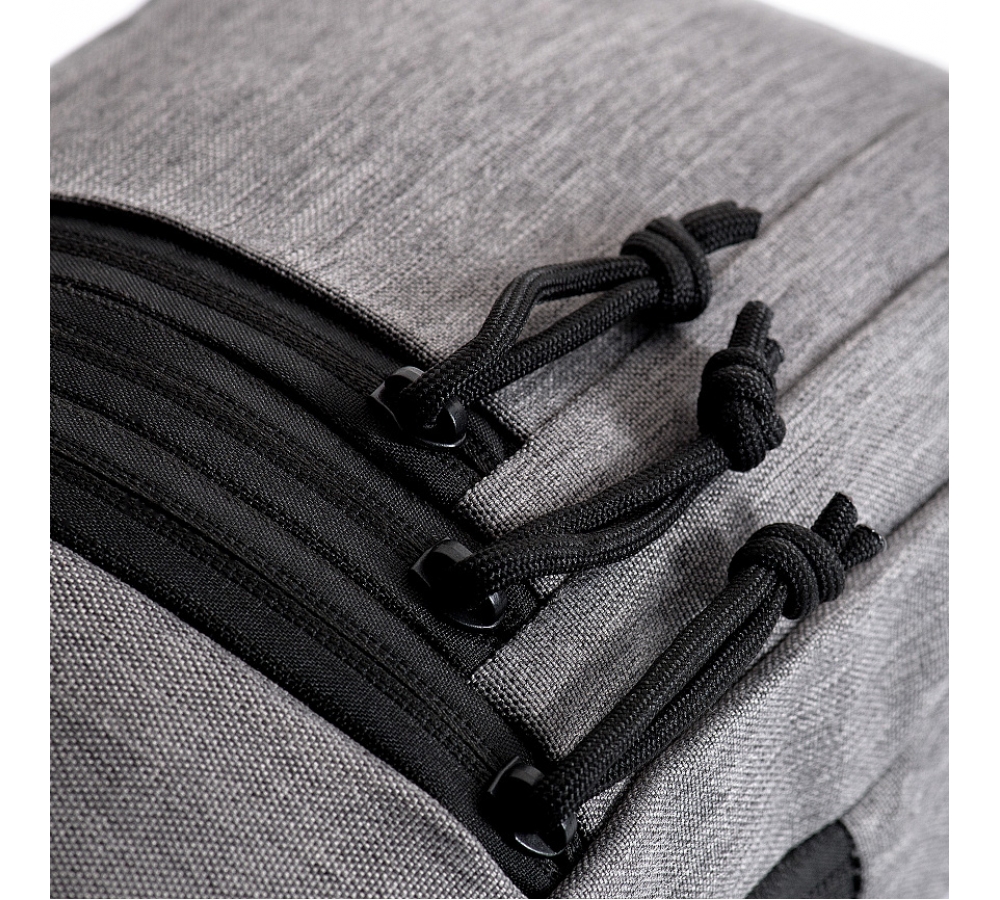 M-Tac Shoulder Bag with Holster, Velcro closure, Grey