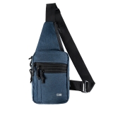 M-Tac Shoulder Bag with Holster, Velcro closure, Blue