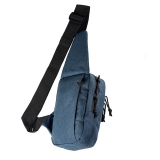 M-Tac Shoulder Bag with Holster, Velcro closure, Blue