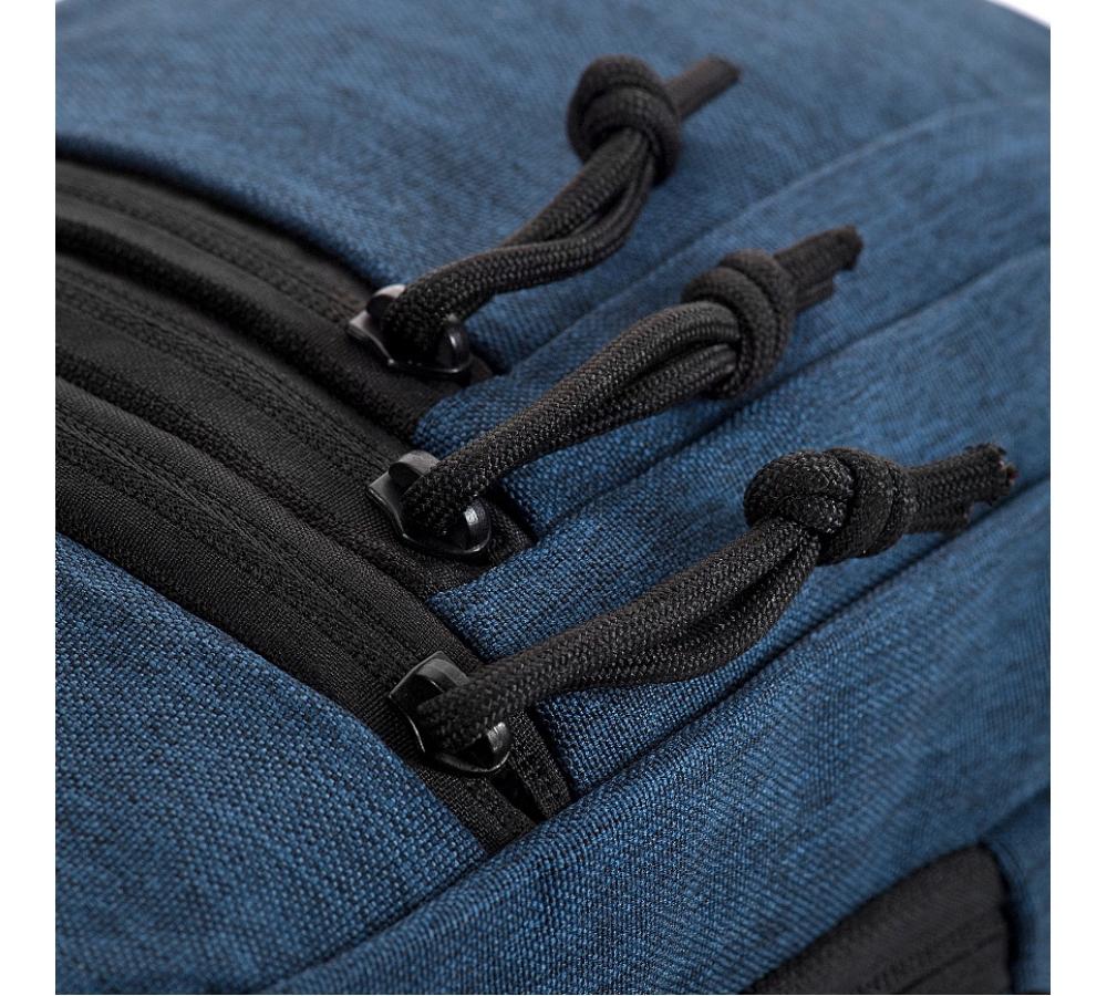 M-Tac Shoulder Bag with Holster, Velcro closure, Blue
