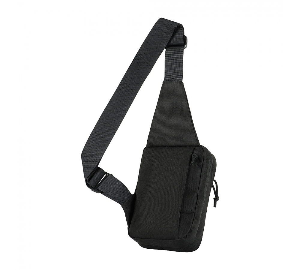 M-Tac Shoulder Bag with Holster, Velcro closure, Black
