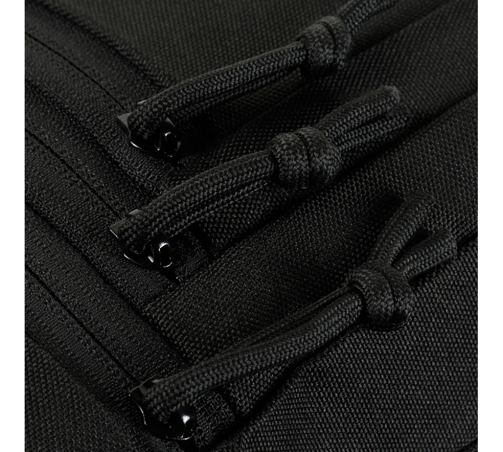 M-Tac Shoulder Bag with Holster, Velcro closure, Black