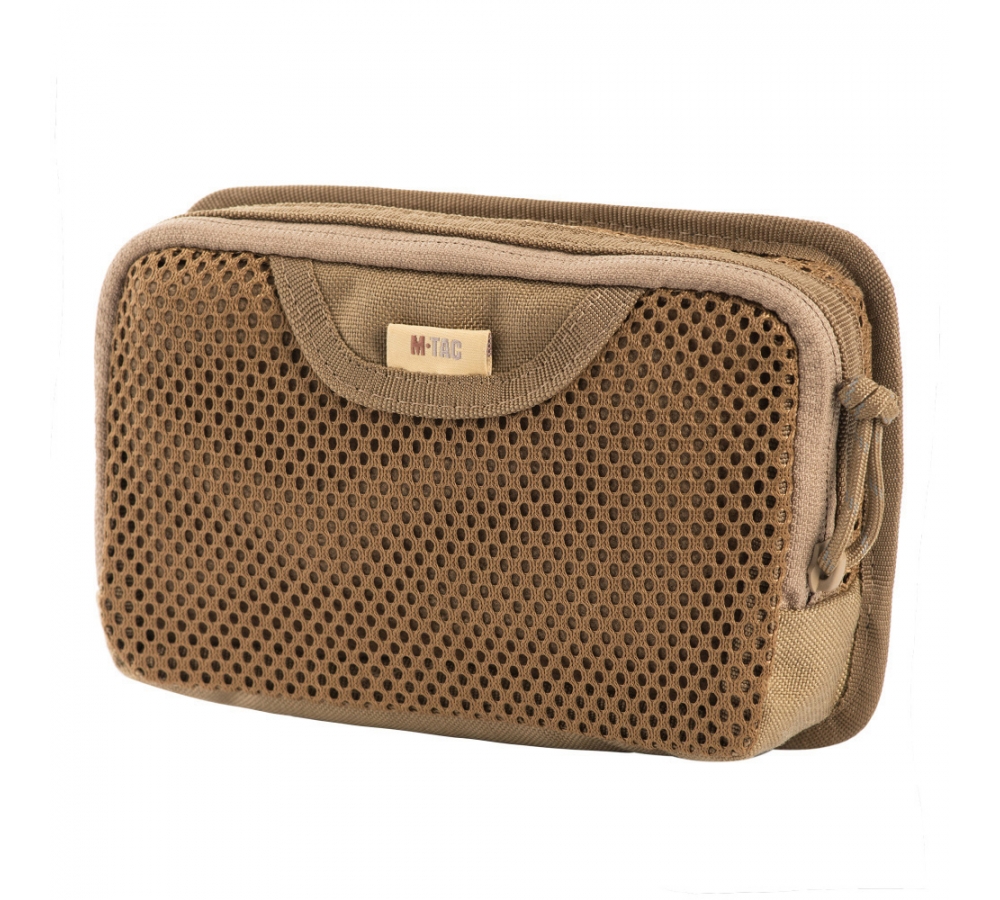M-Tac Modular Insert with Zippered Mesh Pocket – Coyote