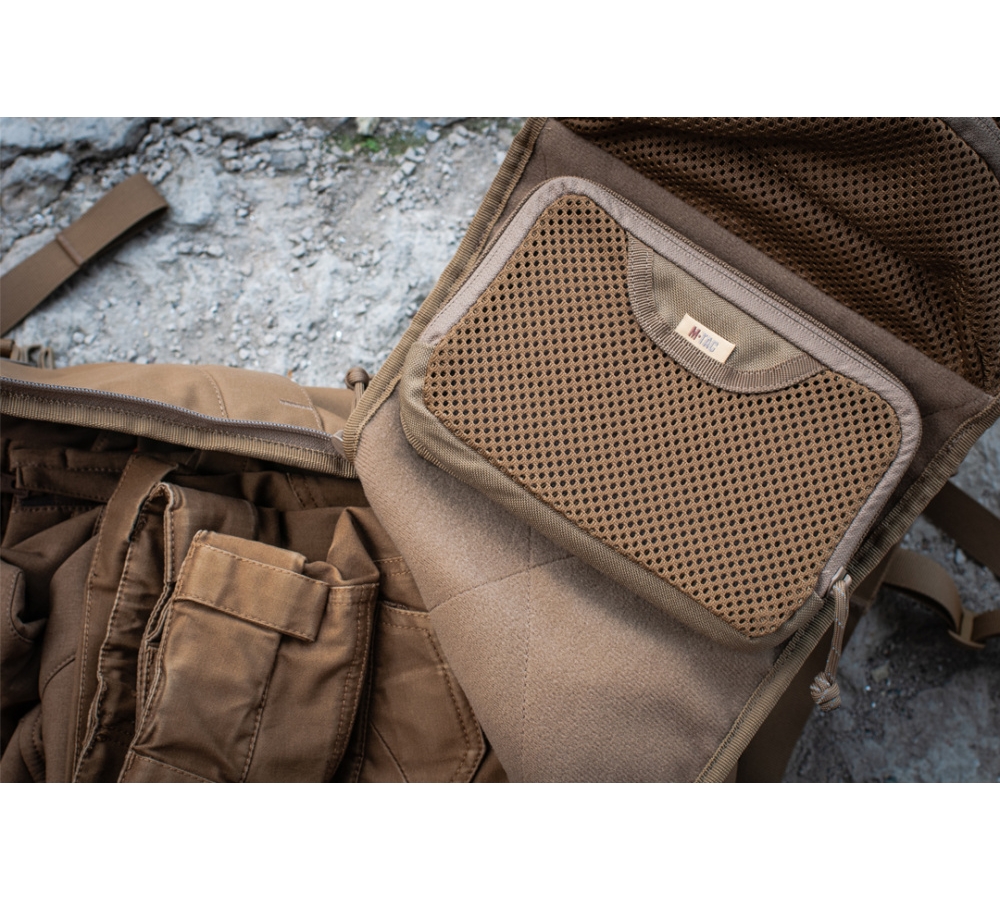 M-Tac Modular Insert with Zippered Mesh Pocket – Coyote