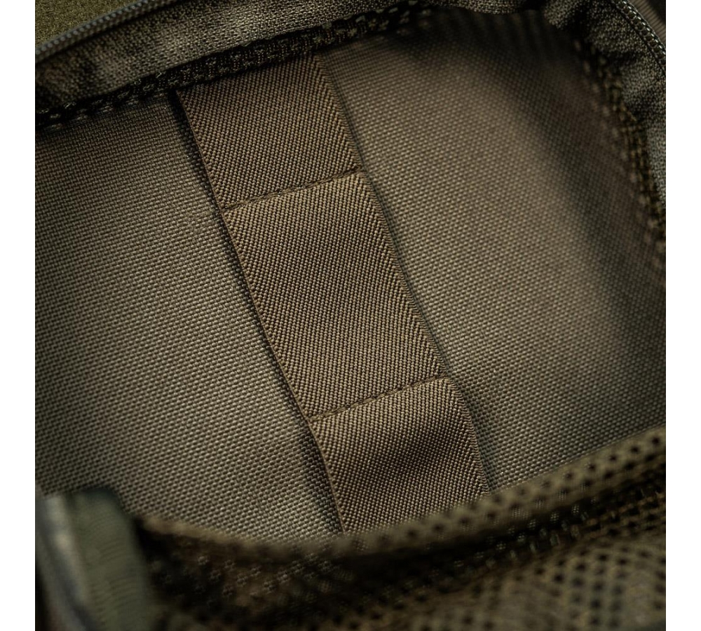 M-Tac Modular Insert with Zippered Mesh Pocket – Ranger Green