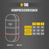 M-Tac Kompresyon Çantası Large, Siyah