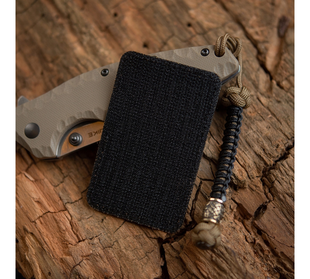 M-Tac Patch "Pik-Ass", Laserschnitt, Schwarz/Coyote