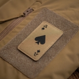 M-Tac Patch "Pik-Ass", Laserschnitt, Schwarz/Coyote