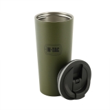 Isolierbecher "Insulated Mug 450 ml", Edelstahl, Olive, M-Tac