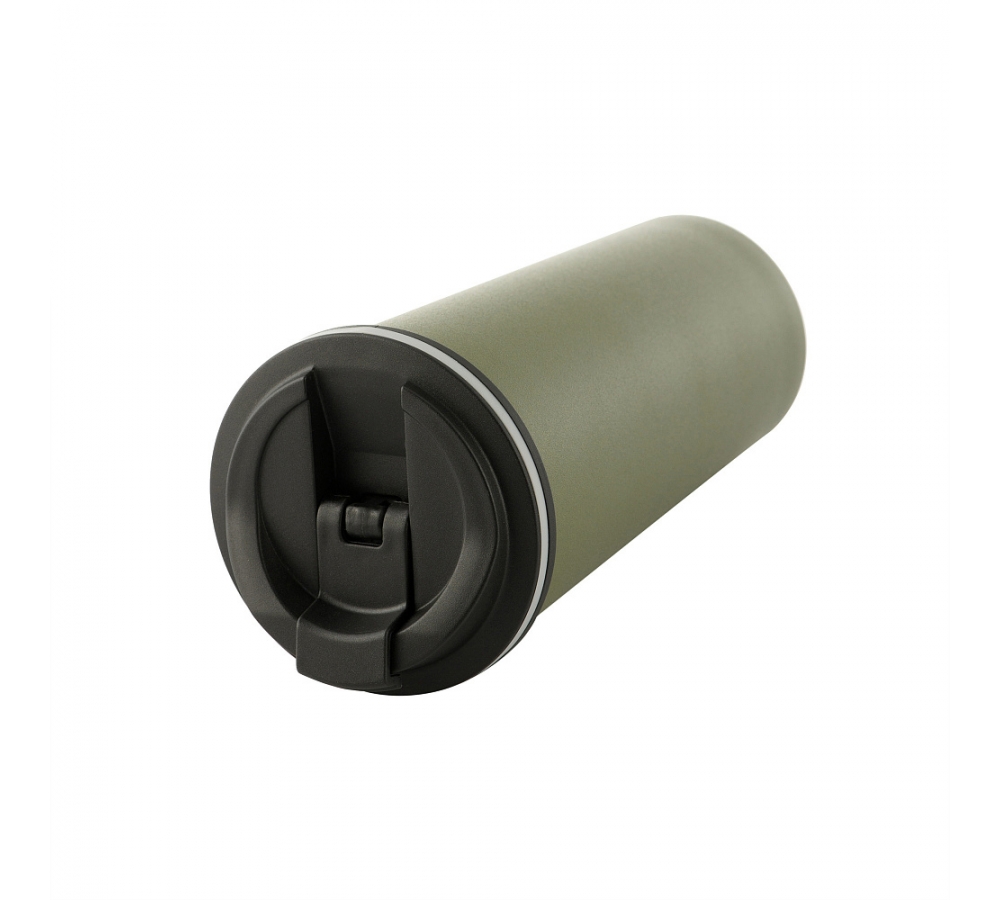 Isolierbecher "Insulated Mug 450 ml", Edelstahl, Olive, M-Tac