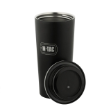 Isolierbecher "Insulated Mug 450 ml", Edelstahl, schwarz, M-Tac