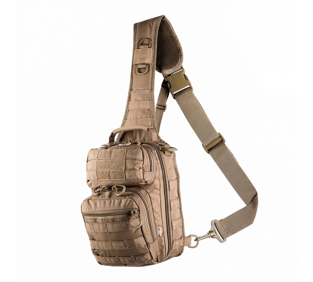 M-Tac Bag "City Hunter Hexagon", sling, Coyote, 5 l