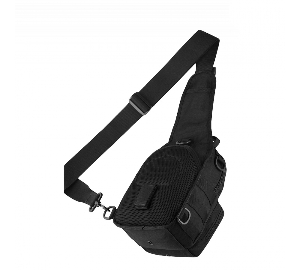Bag "City Patrol Fastex", sling style, black, M-Tac