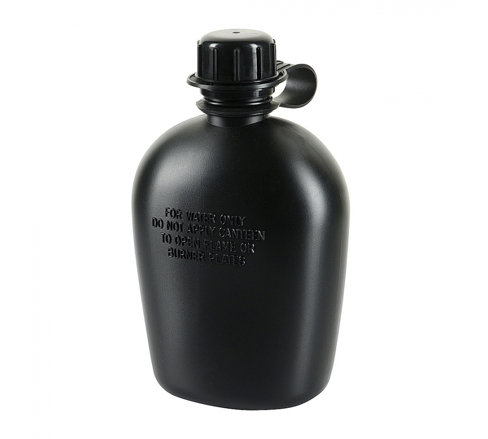 Polní láhev "M-Tac", 1 l, bez BPA, černá