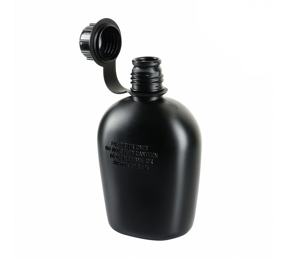 Polní láhev "M-Tac", 1 l, bez BPA, černá