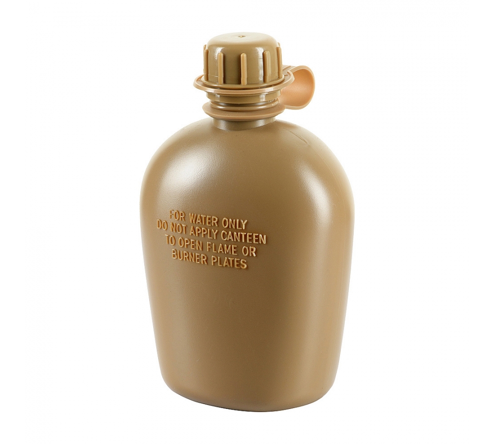 Polní láhev "M-Tac", 1 l, bez BPA, Coyote Brown