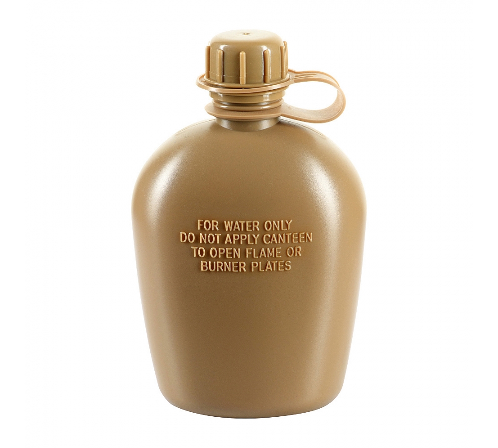 Polní láhev "M-Tac", 1 l, bez BPA, Coyote Brown