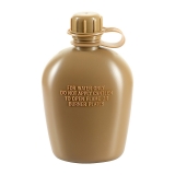 Polní láhev "M-Tac", 1 l, bez BPA, Coyote Brown
