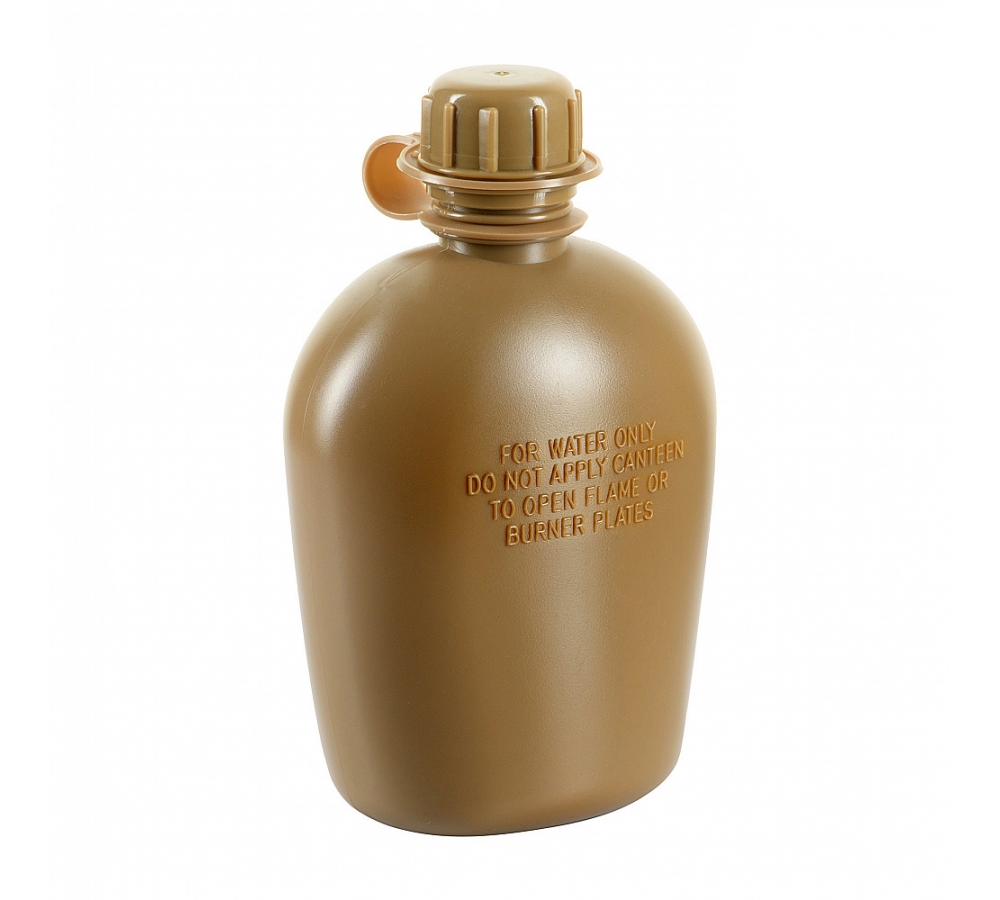 Polní láhev "M-Tac", 1 l, bez BPA, Coyote Brown