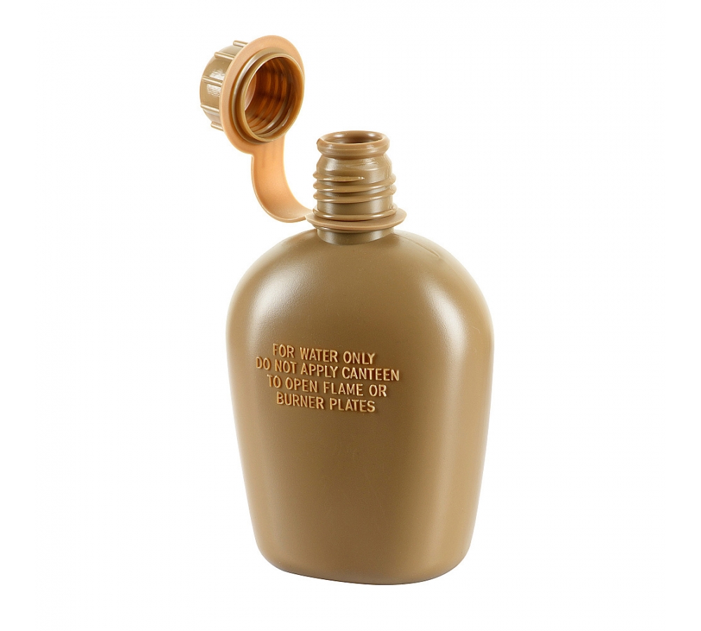 Polní láhev "M-Tac", 1 l, bez BPA, Coyote Brown