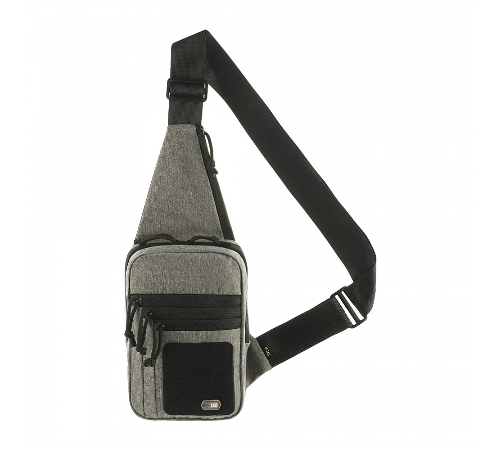 M-Tac Shoulder Bag with Holster, Velcro Fastening, grey