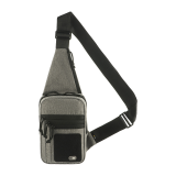 M-Tac Shoulder Bag with Holster, Velcro Fastening, grey