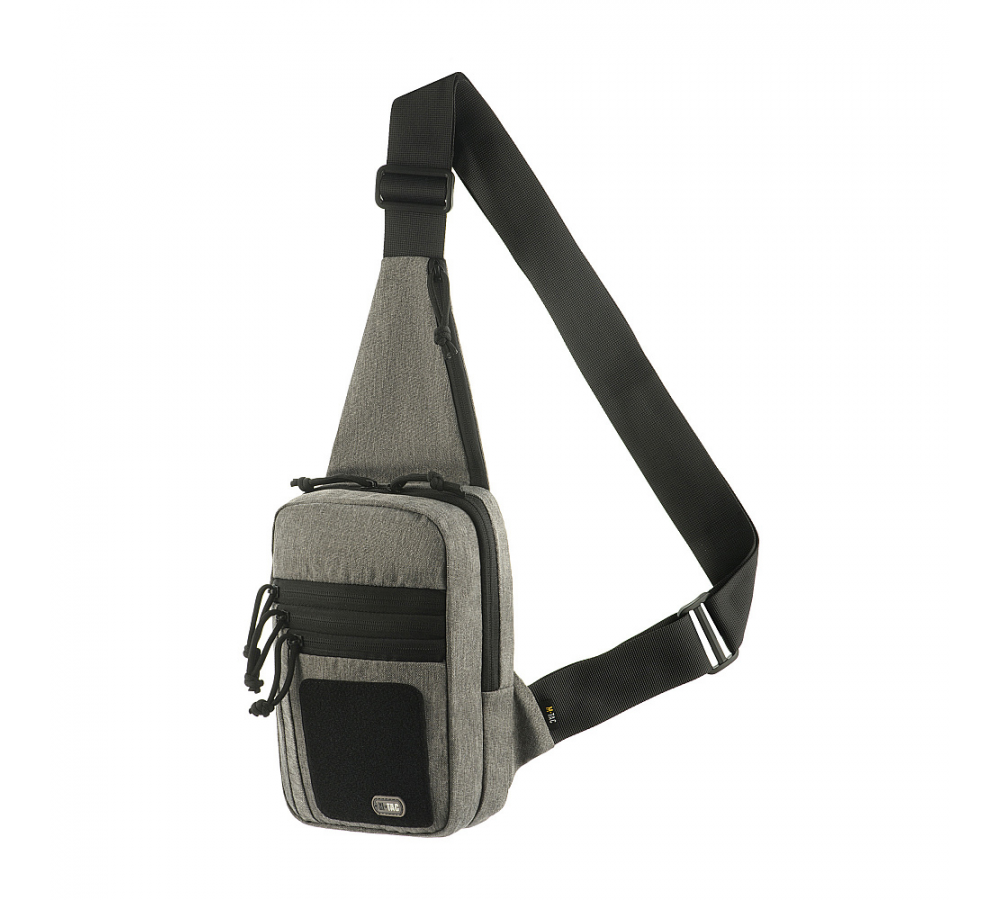 M-Tac Shoulder Bag with Holster, Velcro Fastening, grey