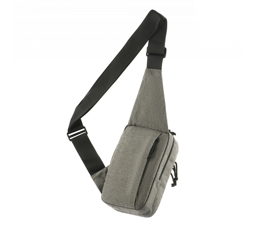 M-Tac Shoulder Bag with Holster, Velcro Fastening, grey