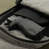 M-Tac Shoulder Bag with Holster, Velcro Fastening, grey