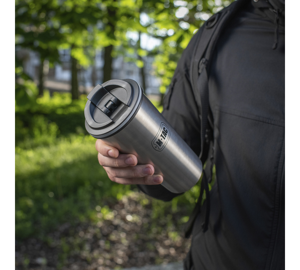 Isolierbecher "Insulated Mug 450 ml", Edelstahl, M-Tac