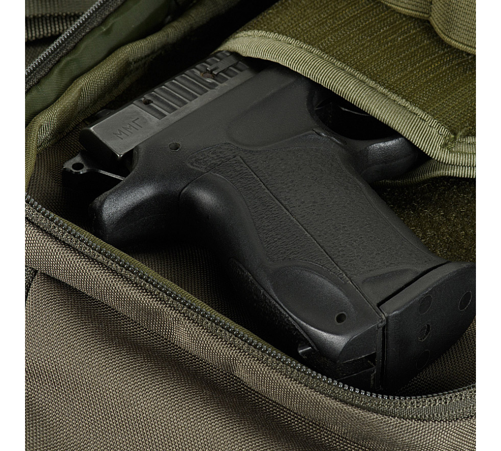 M-Tac Shoulder Bag with Holster, Velcro closure, Olive