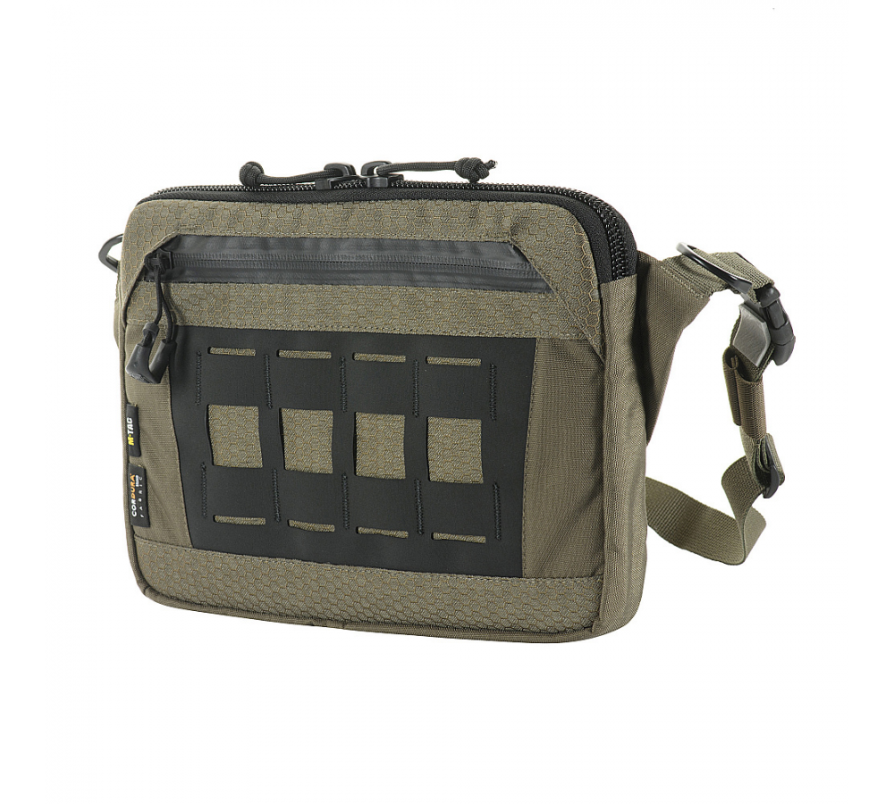 Admin Bag "Elite", shoulder strap, Green/Black, M-Tac