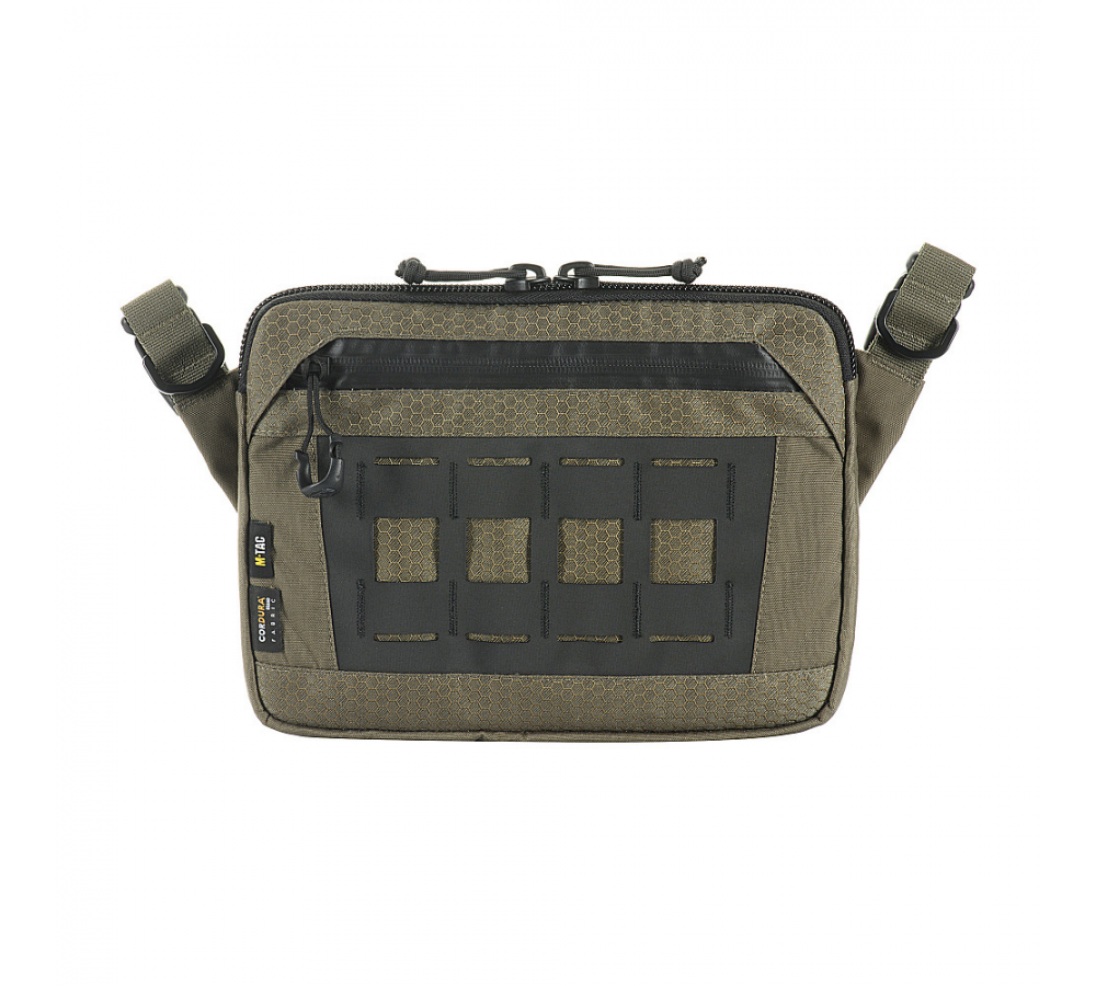 Admin Bag "Elite", shoulder strap, Green/Black, M-Tac