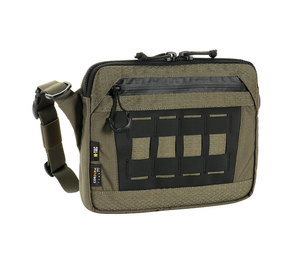 Admin Bag "Elite", shoulder strap, Green/Black, M-Tac