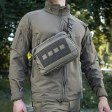 Admin Bag "Elite", shoulder strap, Green/Black, M-Tac